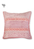 20s Cotton Cushion Cover in Floral Block Print