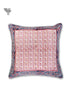 20s Cotton Cushion Cover in Floral Block Print