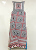 20s Cotton Bed Cover In Graphic Block Print
