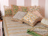 20s Cotton Lumbar Cushion Cover in Floral Block Print