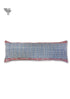 20s Cotton Lumbar Cushion Cover In Striped Block Print