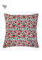 20s Cotton Cushion Cover in Floral Block Print