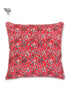 20s Cotton Cushion Cover in Floral Block Print