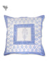 20s Cotton Cushion Cover in Floral Block Print
