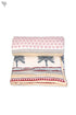 Mulmul Cotton Quilt In Abstract Block Print