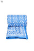 Mulmul Cotton Quilt in Floral Block Print