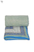 Mulmul Cotton Quilt In Graphic Block Print