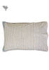 40s Cotton Pillow Cover in Floral Block Print