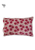 40s Cotton Pillow Cover in Floral Block Print