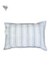 40s Cotton Pillow Cover In Geometric Block Print