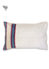 40s Cotton Pillow Cover In Abstract Block Print