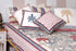 40s Cotton Pillow Cover In Abstract Block Print