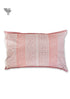40s Cotton Pillow Cover in Floral Block Print