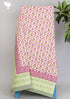 20s Cotton KING SIZE Bed Cover In Geometric Block Print