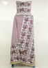20s Cotton KING SIZE Bed Cover In Graphic Block Print