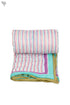 Mulmul Cotton Quilt In Graphic Block Print
