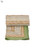 Mulmul Cotton Quilt in Floral Block Print