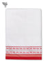 Handloom Cotton Bath Towel With Block Print Border