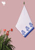 Handloom Cotton Bath Towel With Block Print Border