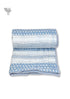 Mulmul Cotton Quilt In Graphic Block Print