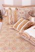 Mulmul Cotton Quilt in Floral Block Print