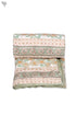 Mulmul Cotton Quilt in Floral Block Print