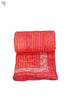 Mulmul Cotton Quilt In Striped Block Print