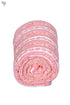 Mulmul Cotton Quilt In Striped Block Print