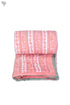 Mulmul Cotton Quilt In Striped Block Print