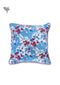 20s Cotton Cushion Cover in Floral Block Print