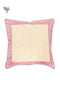 20s Cotton Cushion Cover in Floral Block Print
