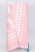 20s Cotton KING SIZE Bed Cover In Floral Block Print