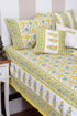 20s Cotton KING SIZE Bed Cover In Floral Print