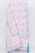 20s Cotton KING SIZE Bed Cover In Floral Block Print