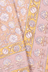 20s Cotton KING SIZE Bed cover In Floral Block Print