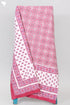 20s Cotton KING SIZE Bed Cover In Geometric Block Print