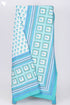20s Cotton KING SIZE Bed Cover In Floral Block Print