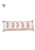 20s Cotton Lumbar Cushion Cover In Paisley Block Print