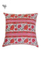 20s Cotton Cushion Cover in Floral Block Print