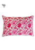 40s Cotton Pillow Cover in Floral Block Print
