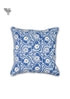 20s Cotton Cushion Cover in Block Print with Piping