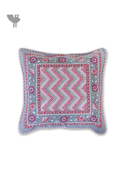 20s Cotton Cushion Cover In Floral Print