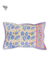 40s Cotton Pillow Cover in Block Print