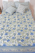 40s Cotton Pillow Cover in Floral Print