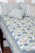 40s Cotton Pillow Cover in Floral Print