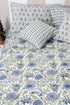 40s Cotton Pillow Cover in Floral Print