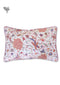 40s Cotton Pillow Cover in Floral Print