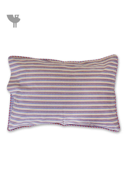 40s Cotton Pillow Cover in Floral Print