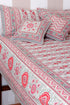 40s Cotton Pillow Cover in Floral Print