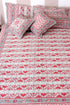 40s Cotton Pillow Cover in Floral Print